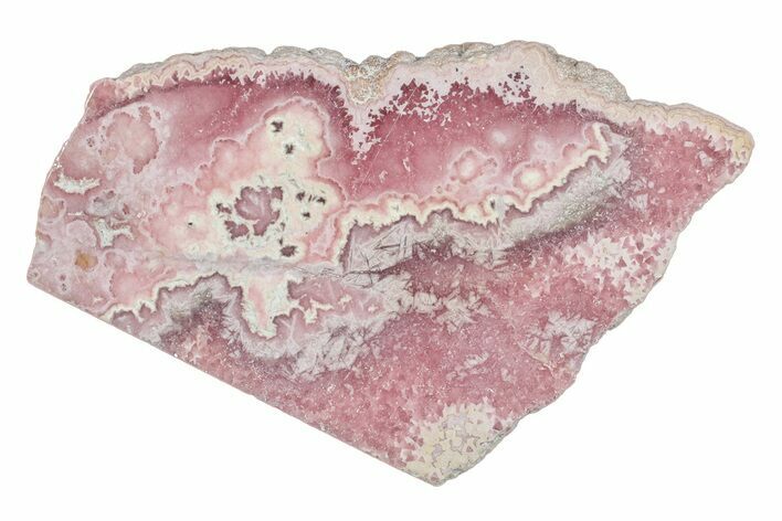 Polished Banded Rhodochrosite Slab - Argentina #264674